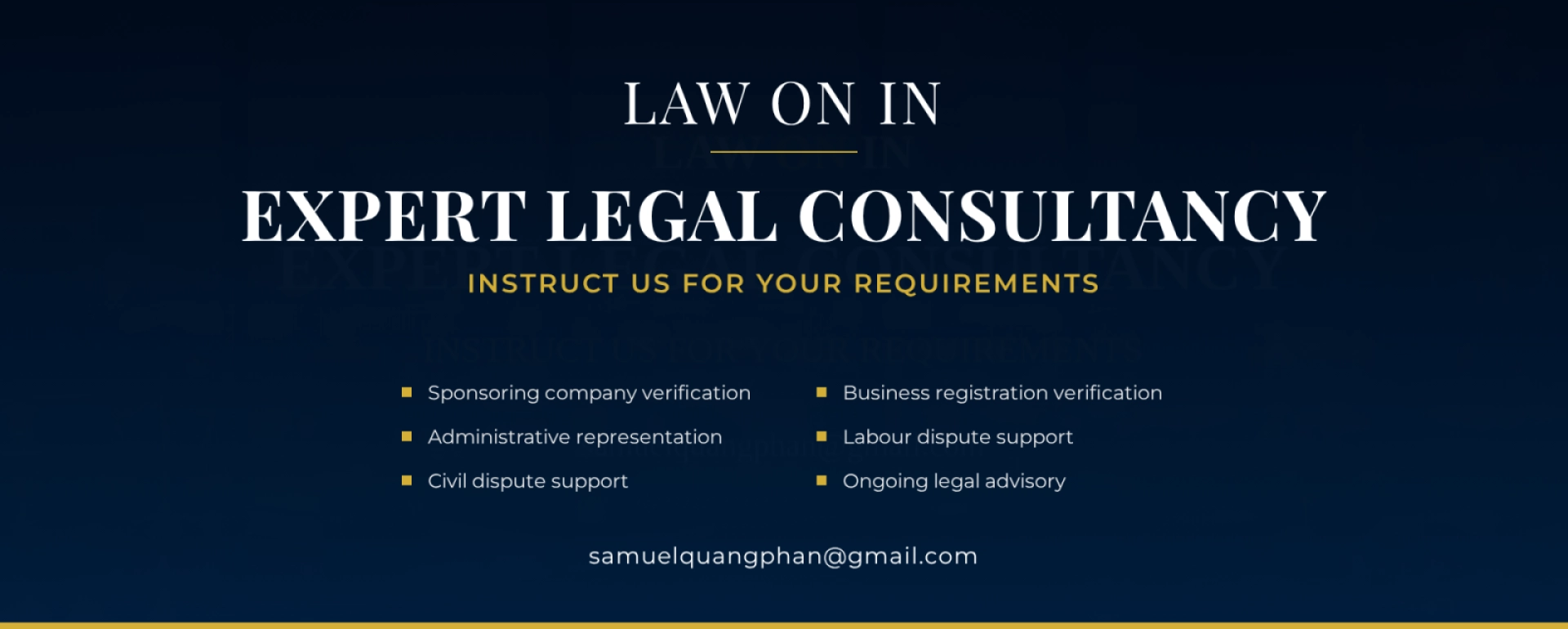 Legal Services for Foreign Nationals